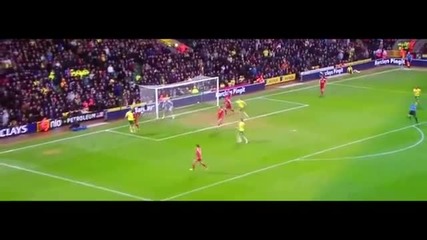 Luis Suarez - Amazing Goal Norwich vs Liverpool (0-3)