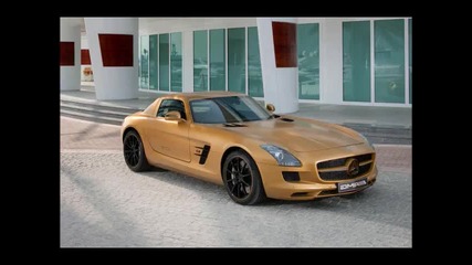 Златен 2010 Mercedes Benz Sls 63 Amg За звезда в Дубай Hq