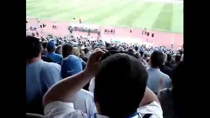 Levski fans at the Sofia derby (09.05.2009) 
