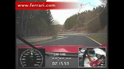 Ferrari - 599xx - sets - new - record - on - the - Nurburgring 