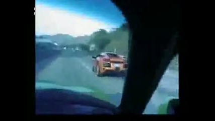 Toyota Supra 100hp vs Lambo 650hp