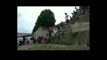 3run Family Jam 08 free runningparkour london - southbank