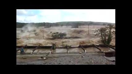 Наводнението в Rio Largo Бразилия 