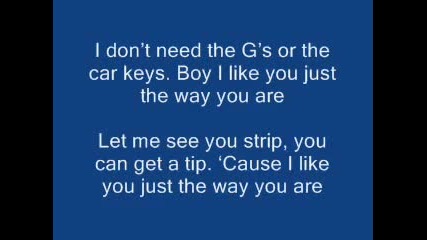 Timbaland - The Way I Are [lyrics]