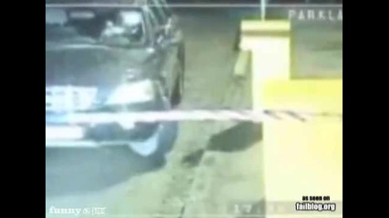 Провал на паркинга