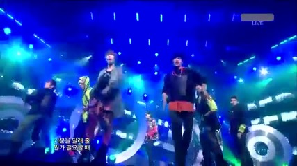 Super Junior - Superman & Mr.simple Music Core Comeback Stage 110806