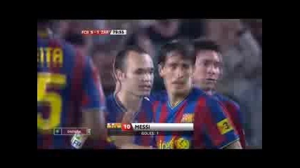 Lionel Messi vs Zaragoza - (h) 0910 