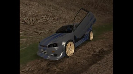 Nissan Skyline Gtr 34 - Gta Sa
