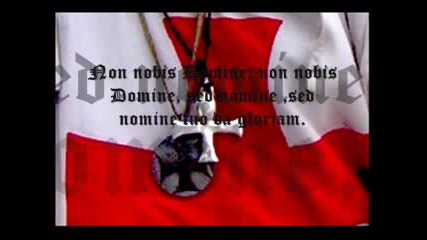 chant templier (non nobis domine.. )