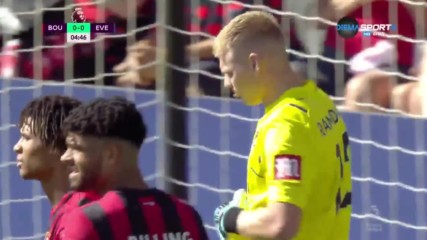 Борнемут - Евертън 1:1 /първо полувреме/