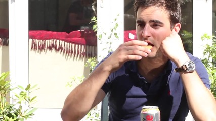 Dan chews a biscuit at 1000fps - The Slow Mo Guys