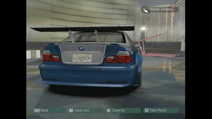 Bmw M3 Gtr In Nfs Carbon.avi