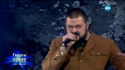 Георги Бенчев - X Factor Live (19.01.2015)