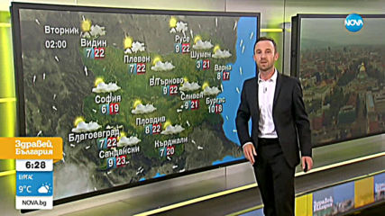 Прогноза за времето (27.04.2020 - сутрешна)