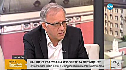 Цветозар Томов: В някои подписки за партии има починали хора