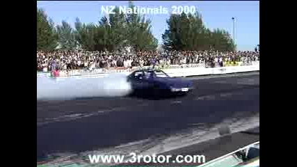 Mazda Rx7 Burnout