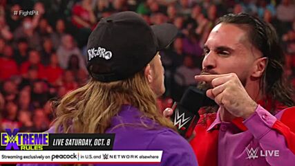 Daniel Cormier lays down the law on Matt Riddle and Seth “Freakin” Rollins: Raw, Oct. 3, 2022