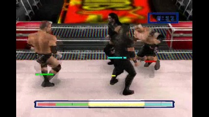 Wwe-wrestlemania 1 episode 1: Triple H and Brock Lesnar vs The Shield-tag Team Match