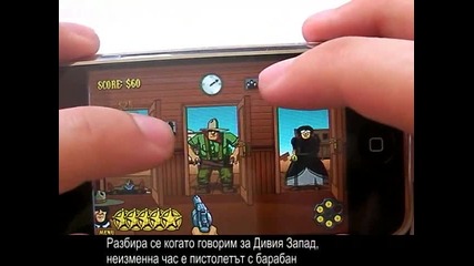 Демонстрация на играта за iphone Westbang