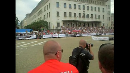 Себастиан Льоб в София 04.07.2010г. - второ излизане 