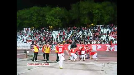 Как се празнува след гол на Спас Делев!