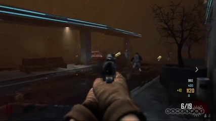 Zombie Shootin - Call of Duty Black Ops 2 Gameplay (wii U)