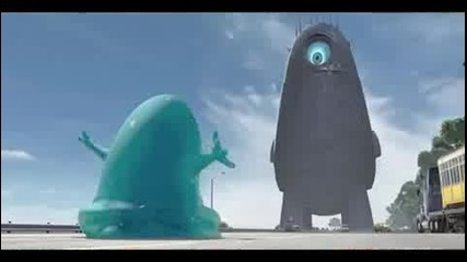 Чудовища Срещу Извънземни 3d