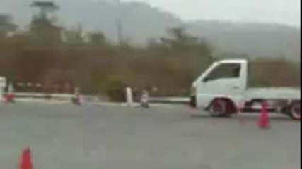 Daihatsu, suzuki sooty van japanese drifting
