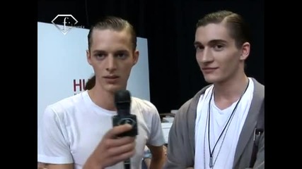 fashiontv Ftv.com - Paris Men Fw S S 2010 - Hugo Boss Backstage 