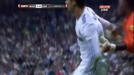 Кристиано Роналдо срещу Еспанъол - сезон 2010/2011 