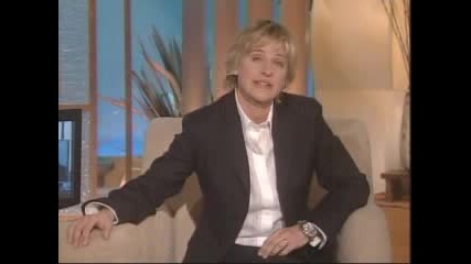 Britney and Kevin at Ellen Show 2005