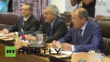 UN: Lavrov meets with Gulf counterparts to discuss regional issues