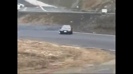 Rwd Honda Civic drifting