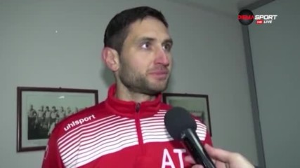 Тунчев: Ераносян внесе спокойствие у играчите