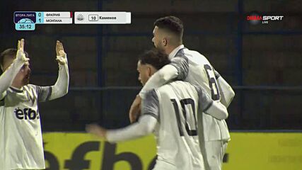 Фратрия - Монтана 0:1 /първо полувреме/