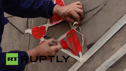 Spain: Mural paying tribute to Odessa draws admiration in Madrid