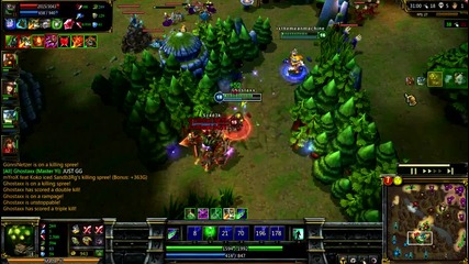 Master Yi Quadra Kill by Ghostaxx