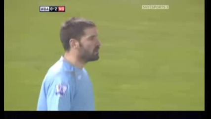 W.b.a - Man. Utd 0:2 Tevez