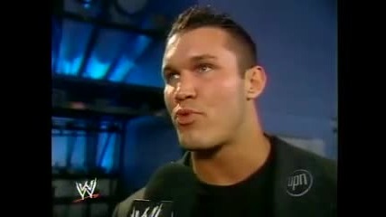 Josh Mathews & Randy Orton Backstage Segment