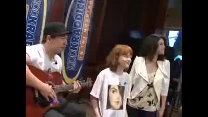 Selena Gomez Dancing to Tik Tok and singing Im Yours on Kidd Kraddick 