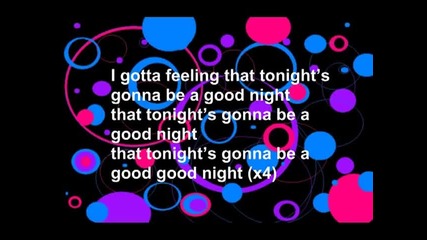 Black Eyed Peas-i Got a Feeling