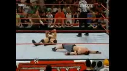 Triple H Pedigree Cena Orton - Raw