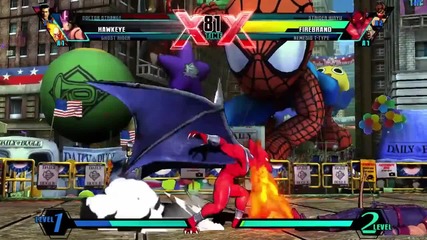 Ultimate Marvel vs. Capcom 3 - Gamescom 2011 Gameplay 1
