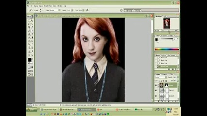 Luna Lovegood in Photoshop.