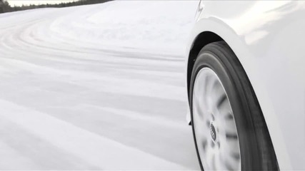 Audi A1 Quattrо на сняг