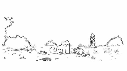 Котката Симон - Подскоци