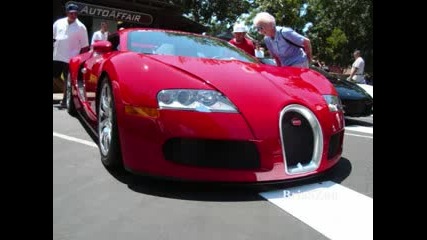 Red Bugatti Veyron