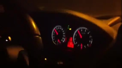 Bmw M6 ускорение в тунел 270 km/h