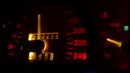 Astra Gsi C18xe ускорение от 0 - 150 km/h 