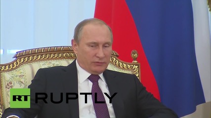 Kazakhstan: Putin meets Nazarbayev in Astana to discuss bilateral relations and trade